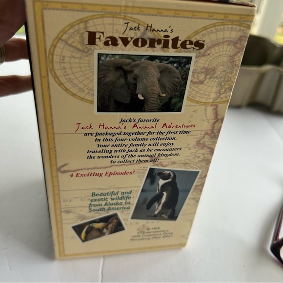 Vintage VHS Jack Hanna's Animal Adventures, favorites, collection, boxed set - Picture 5 of 8